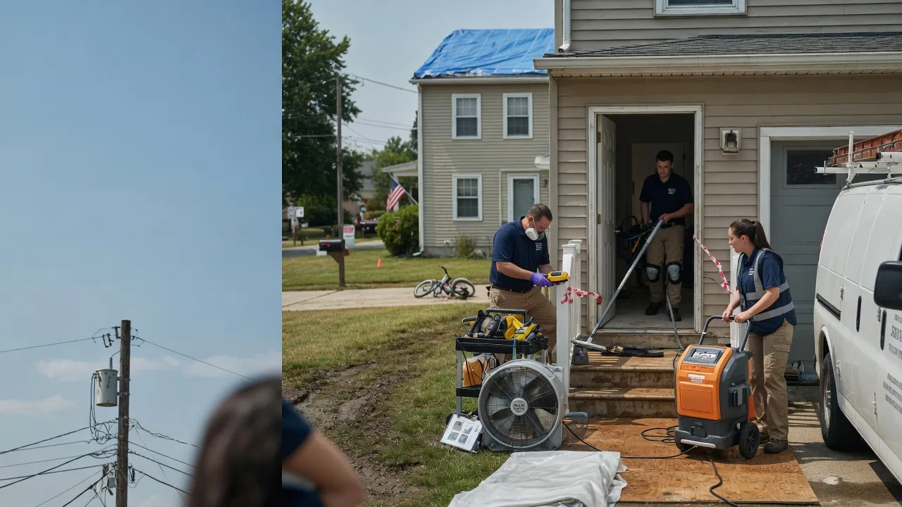 Water Damage Repair in Wright, KS near me